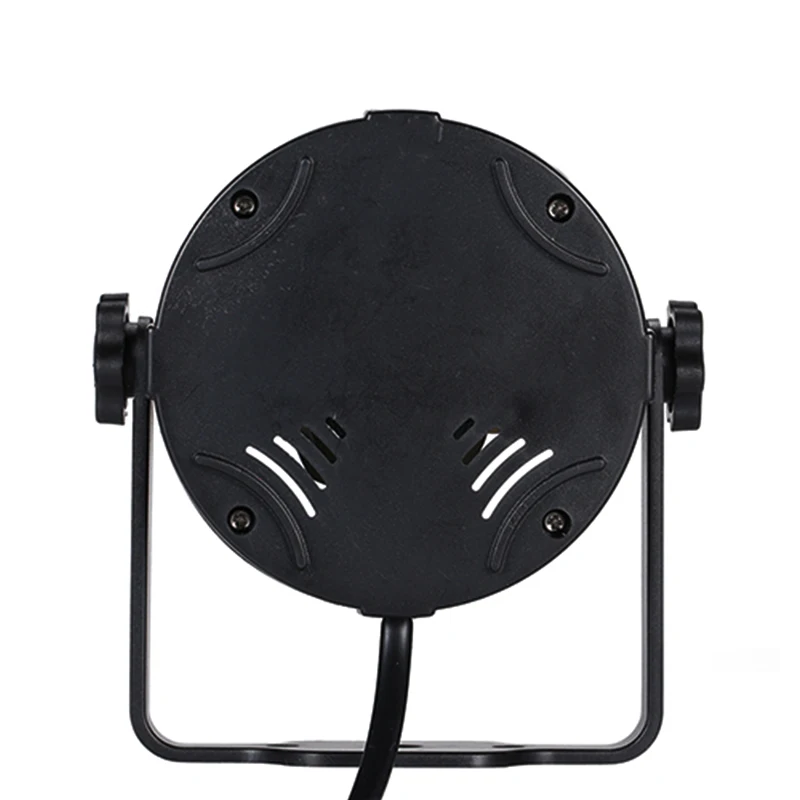 Светодиодный сценический RGB светильник вращающийся дискошар со звуковой