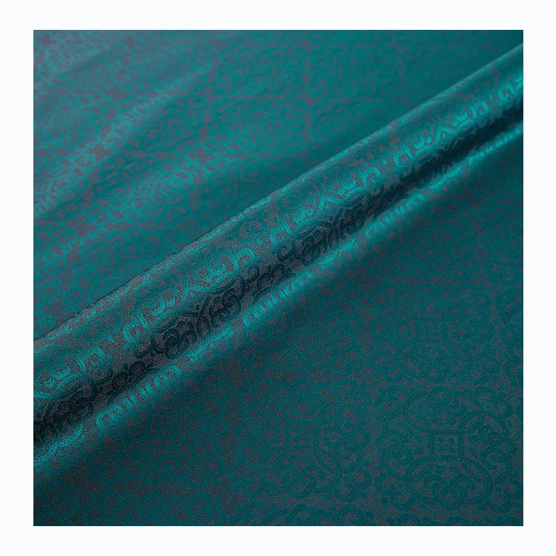 70 нейлоновый темно-зеленый Чонсам высокой плотности модная жаккардовая ткань в