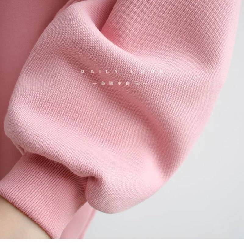 Spring Autumn Oversized Sweatshirt Woman Korean Fashion Women Pullovers Outwear Harajuku Women Sweetshirts Ladies Loose Tops 2XL