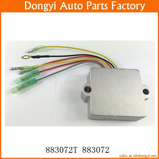 Новый регулятор напряжения Выпрямитель 6 проводов OEM 883072T 883072 для Mercury Mariner
