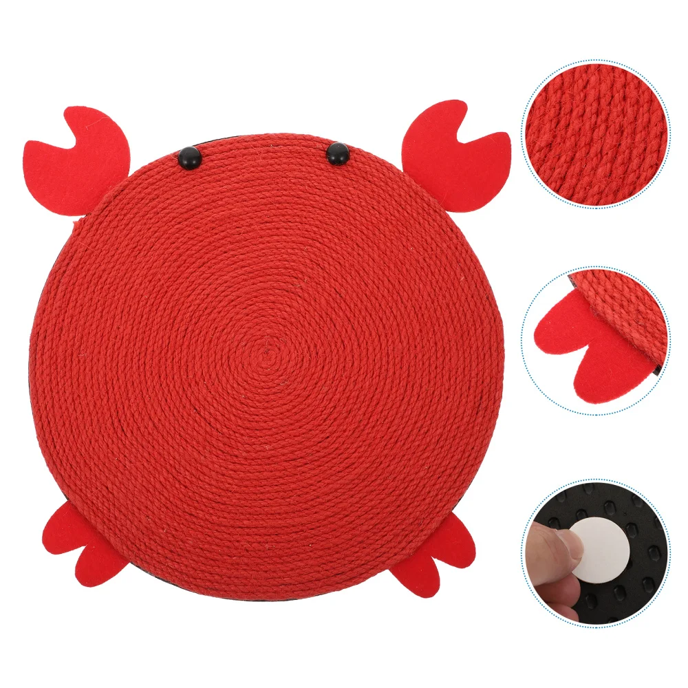 

Funny Cat Playing Mat Crab Modeling Pad Creative Grinding Claws Cushion