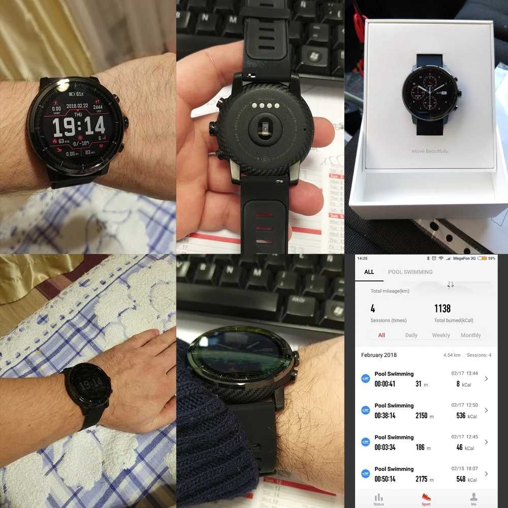 Amazfit Stratos Smartwatch глобальная версия приложения Ver 2 с GPS PPG монитор сердечного ритма