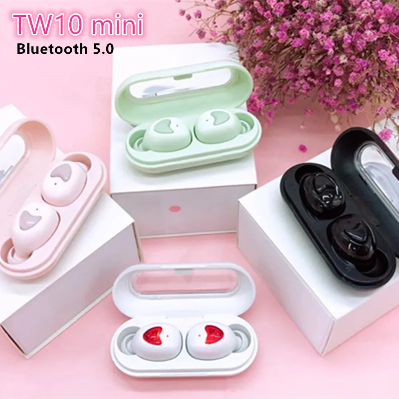 TWS TW10 мини беспроводные Bluetooth наушники 5 0 стерео HiFi вкладыши сенсорные спортивные