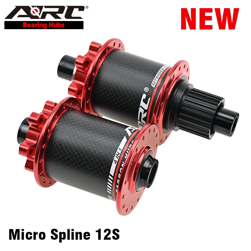 ARC 32 отверстия углеродный MTB концентратор 15x100 12x142 велосипедный новейший Shimano Micro