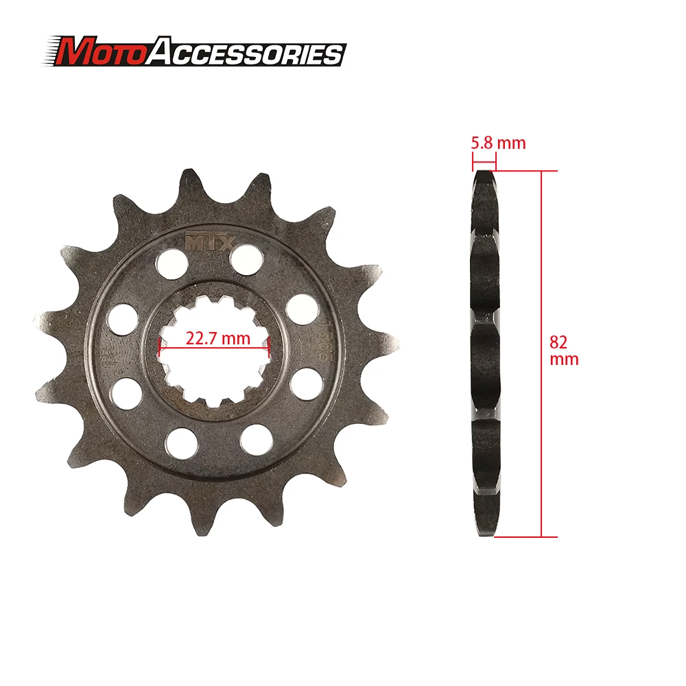 15T KAWASAKI SUZUKI YAMAHA Road Motorcycle Front Engine Sprocket Kawasaki Versys650 Full Steel Rear Sprockets | Автомобили и