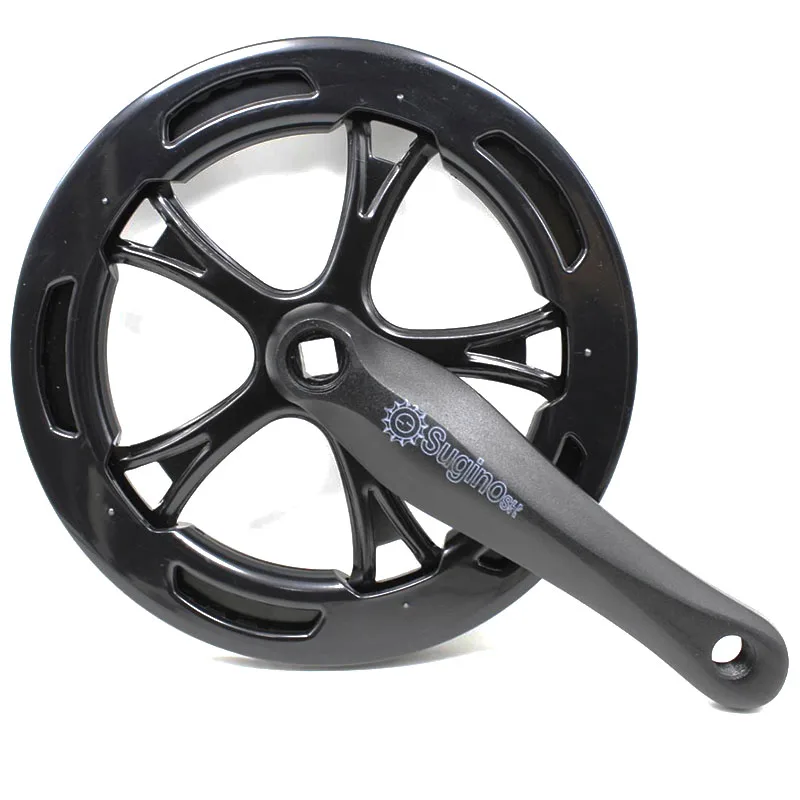 Набор кривошипов для шоссейного велосипеда односкоростная 52T длина 170 мм