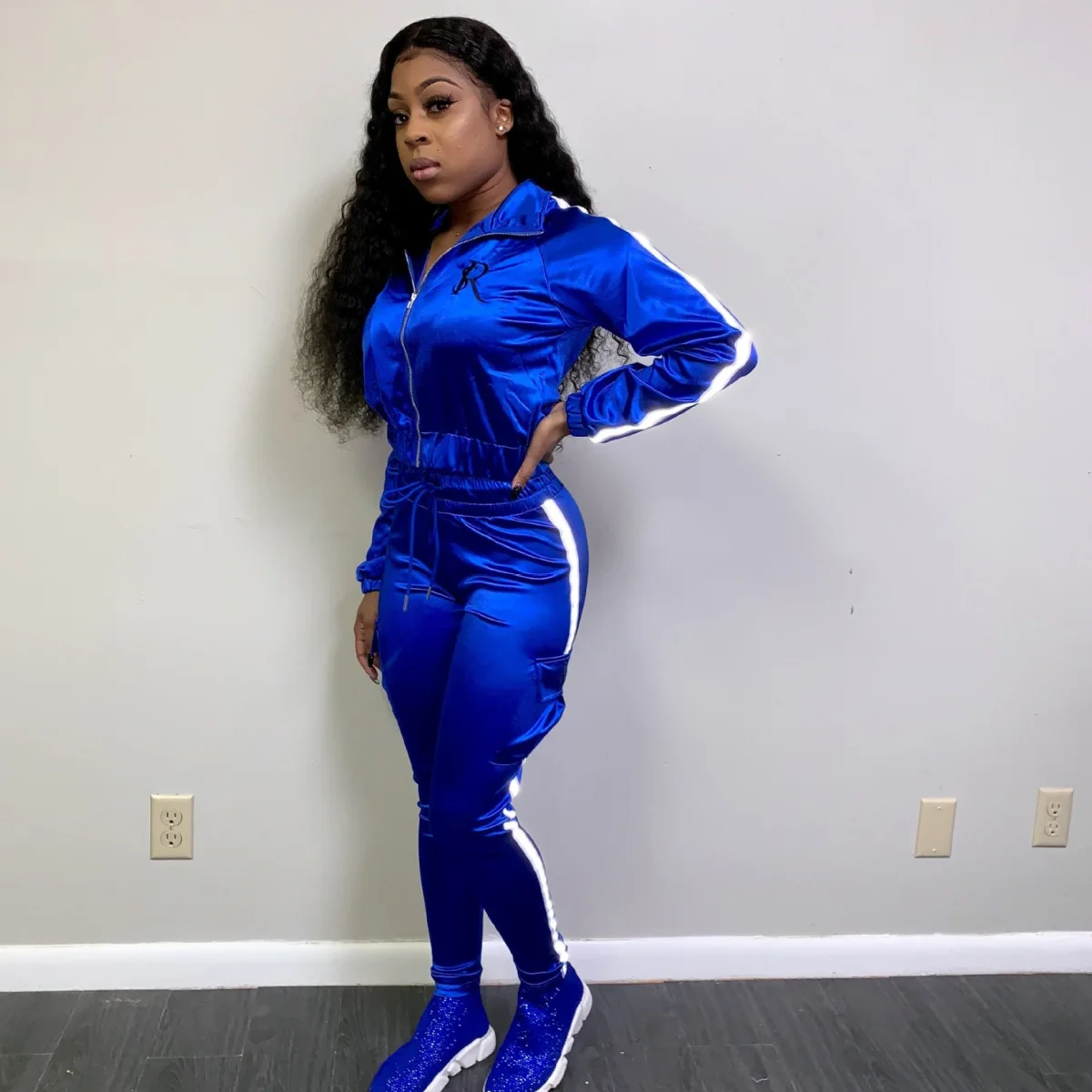 Европа и США Лидер продаж женские новый осенний комбинированный личности