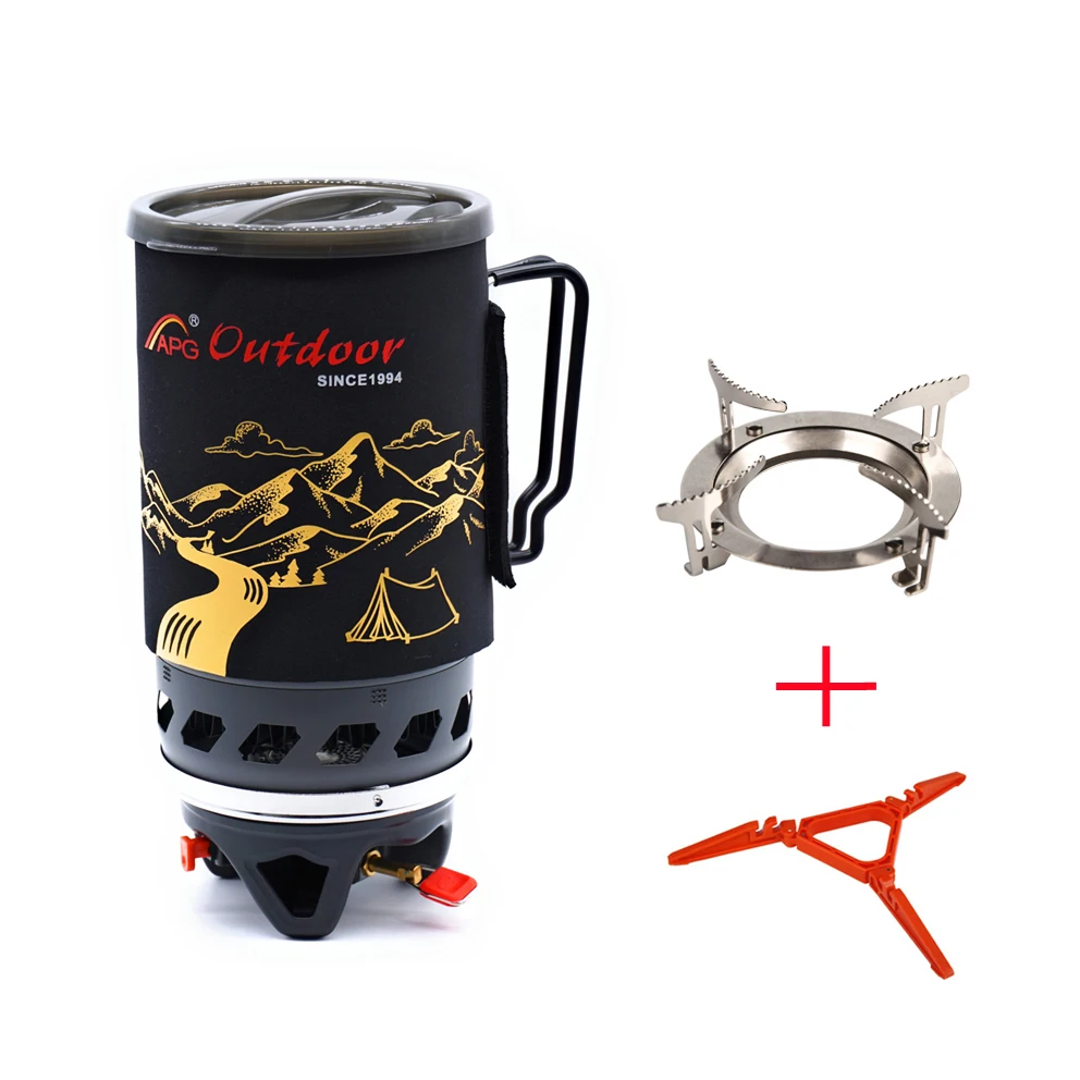 get three APG портативный система для приготовления и портативкая газовая горелка - Цвет: get three