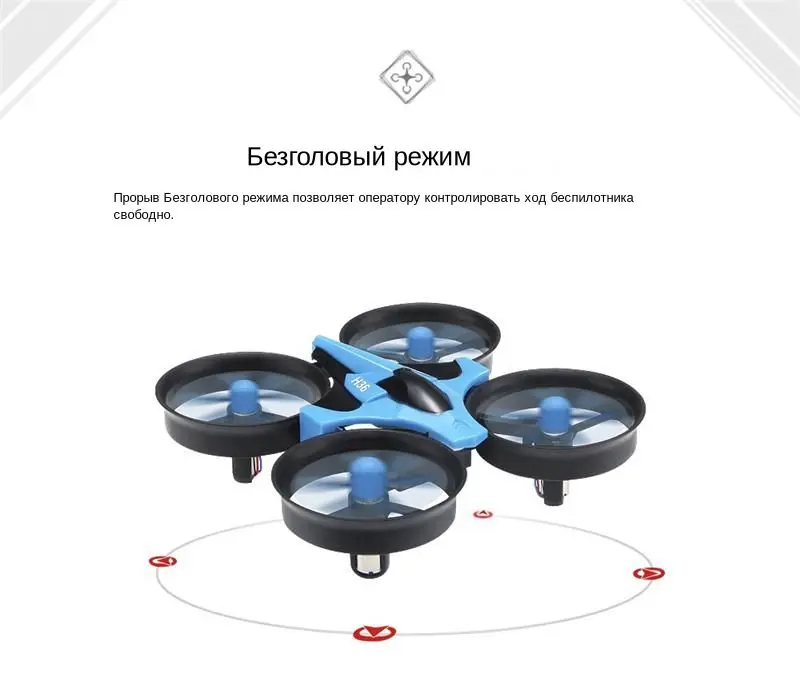 JJRC H36 Мини 2,4G 4CH 6-осевой 3D флип Безголовый режим Дрон Квадрокоптер с дистанционным управлением и E010 мульти Батарея