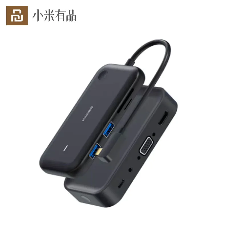 Youpin Беспроводной Экран проектор концентратор HDMI compatibl к кабелю VGA конвертер цифро