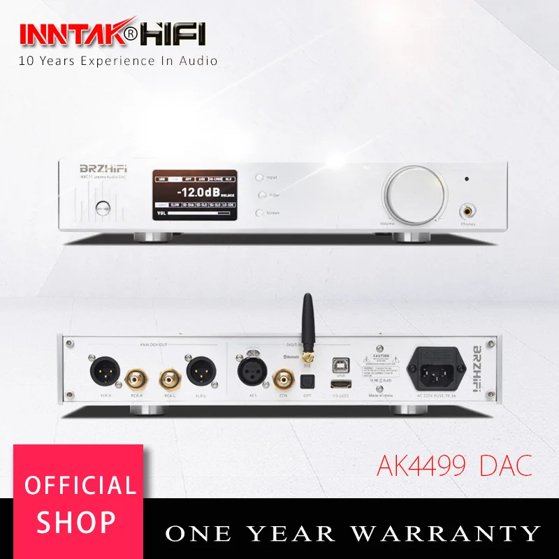 Новый Hi Fi декодер AK4499 DAC W/ CSR8675 Bluetooth 5 0 APTX HD поддержка DSD512/ 32 бит 384K|Цифро-аналоговые