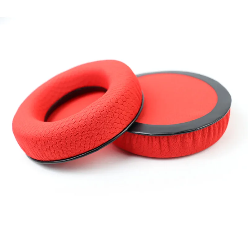 50мм-110мм Черные Синие Красные Спортивные Накладки на Уши из Дышащей Пены для Наушников Audio-Technica Sony on.