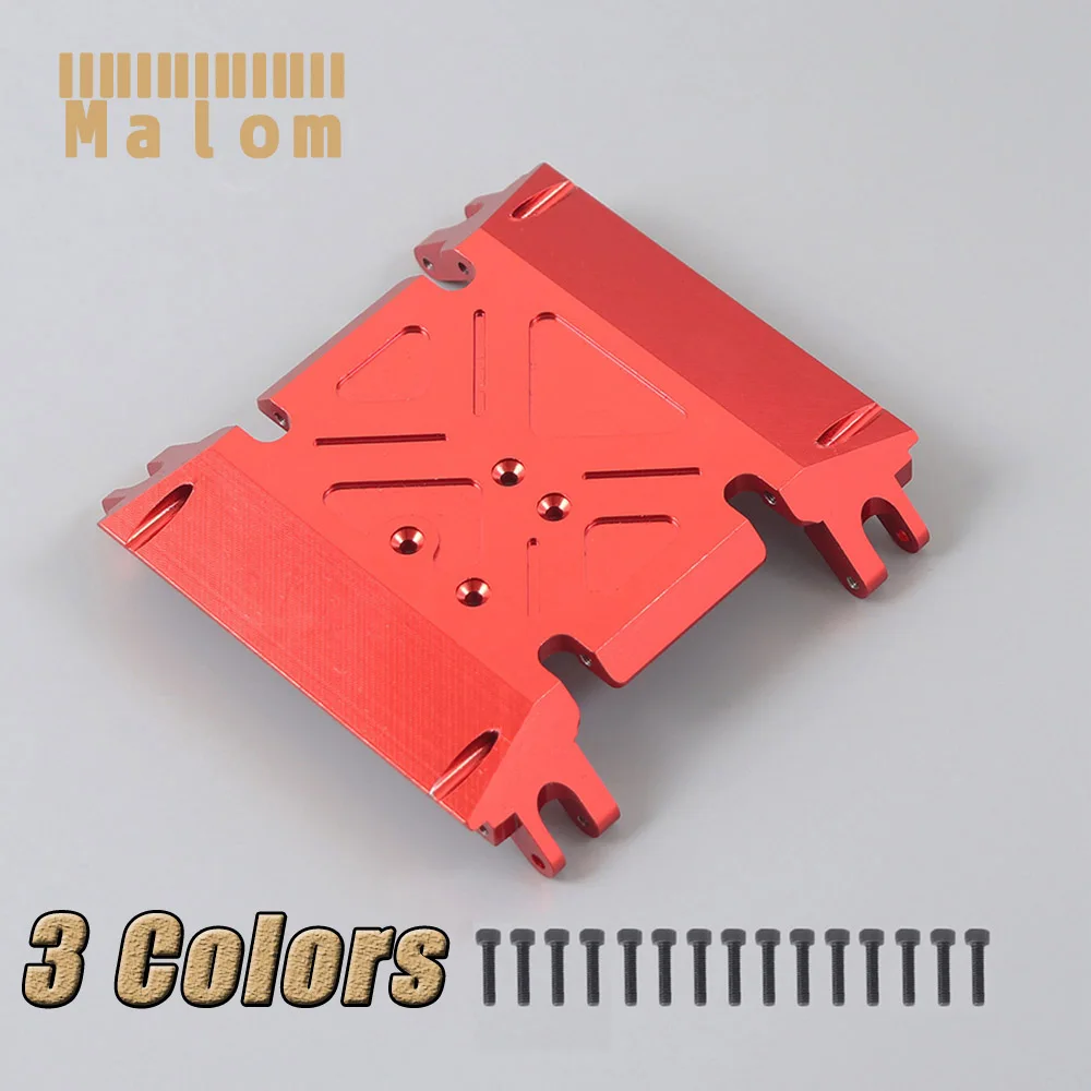 Placa de deslizamiento de marco de tubo Wraith de Metal para 1/10 RC Crawler Axial Wraith AX90018 90045 90056 90031 AX90020 AX80079, piezas de actualizaci&oacute;n-0
