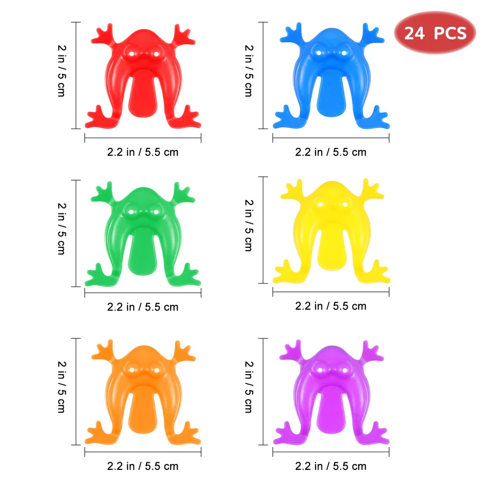 

24Pcs Funny Jump Leaping Toys Educational Plaything Party Favors for Kids Prize Gift