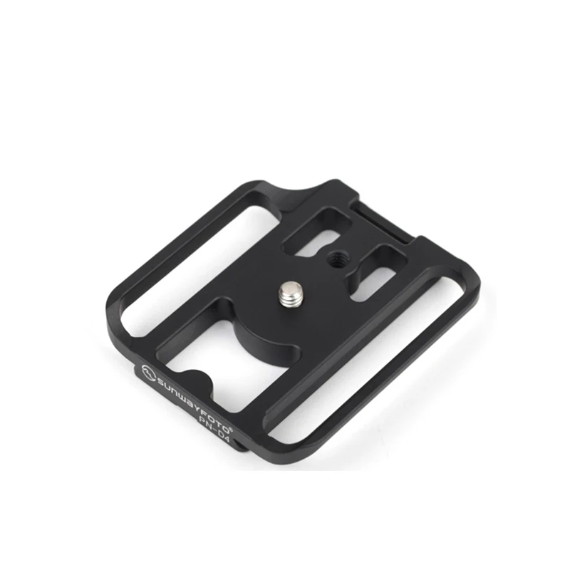 

SUNWAYFOTO PN-D4 Tripod Head Quick Release Plate For Nikon D4 D4S D5 Tripod Head Plate Specific Aluminum Quick Release Plate