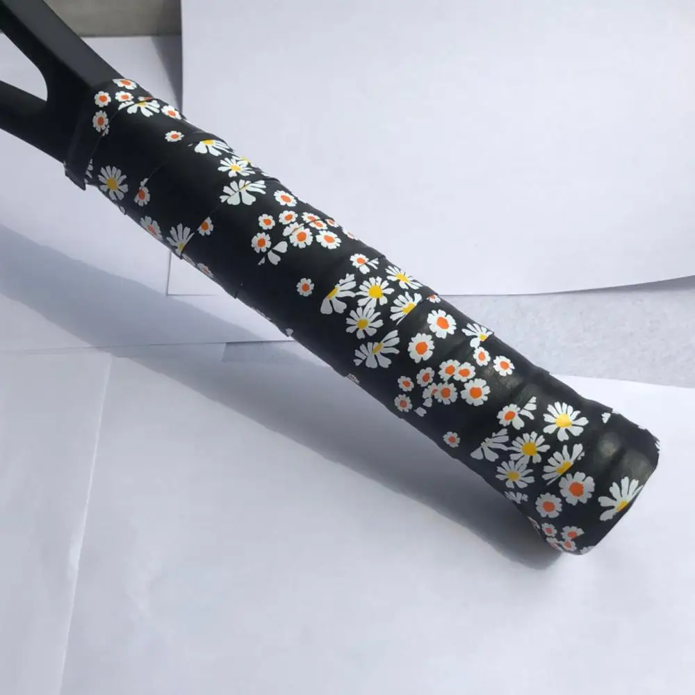 Ручка для бадминтона ZARSIA ПУ тонкая клейкая ракетка с принтом камуфляжные