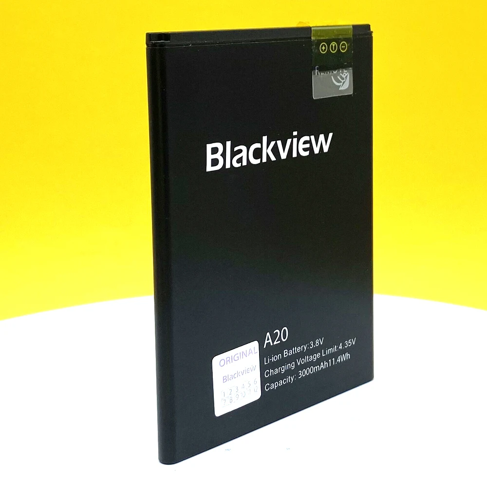 100 new original a 20 3000mah battery for blackview a20 phone fast delivery replacement tracking number free global shipping