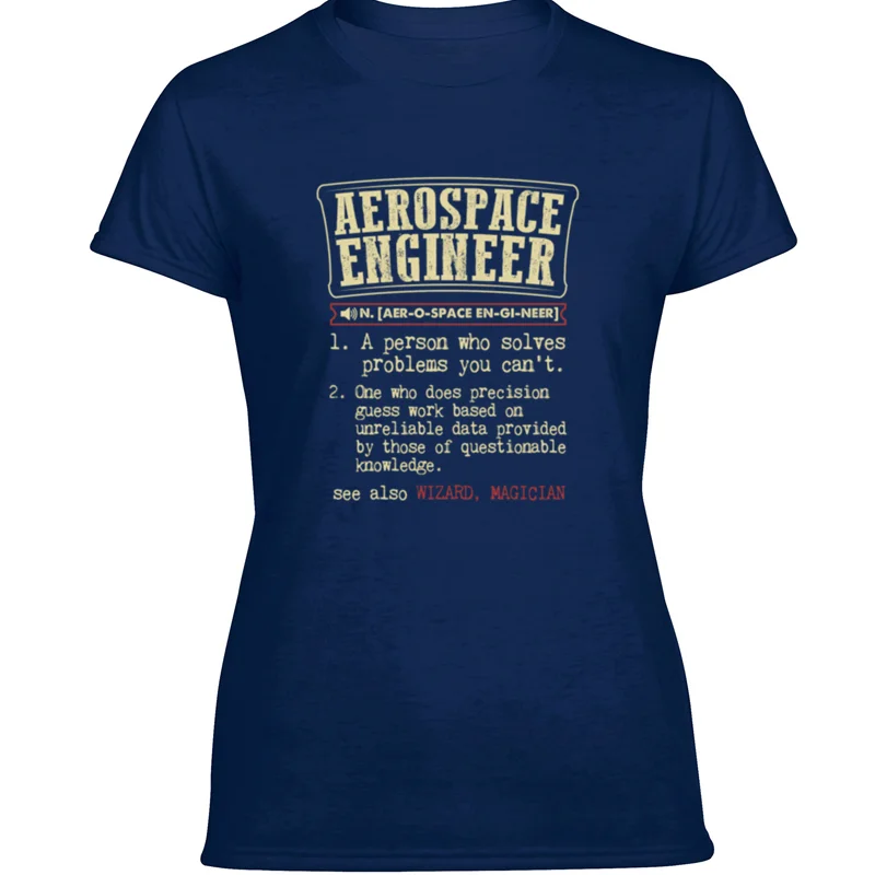 Футболка мужская с принтом аэрокосмического инженера Забавный словарь Мужская