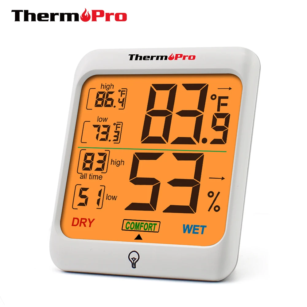 Цифровая метеостанция ThermoPro TP53 термометр гигрометр для измерения влажности и