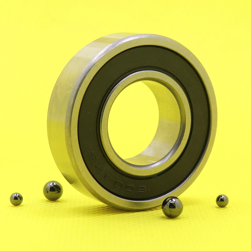 

6004-2RS Hybrid Ceramic Bearing 20x42x12 mm ABEC-1 ( 1 PC ) Bicycle Bottom Brackets & Spares 6004RS Si3N4 Ball Bearings