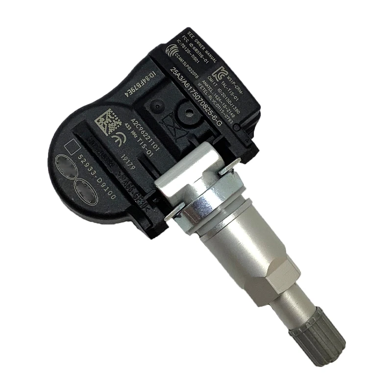 Датчик давления в шинах 52933-D9100 TPMS 52933D4100 для Hyundai Elantra 2020 I30 Fadtback Kia Sorento Niro 1 шт. |