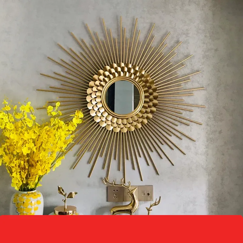 Кованые железные солнцезащитные очки настенный подвесной Солнечный цветок