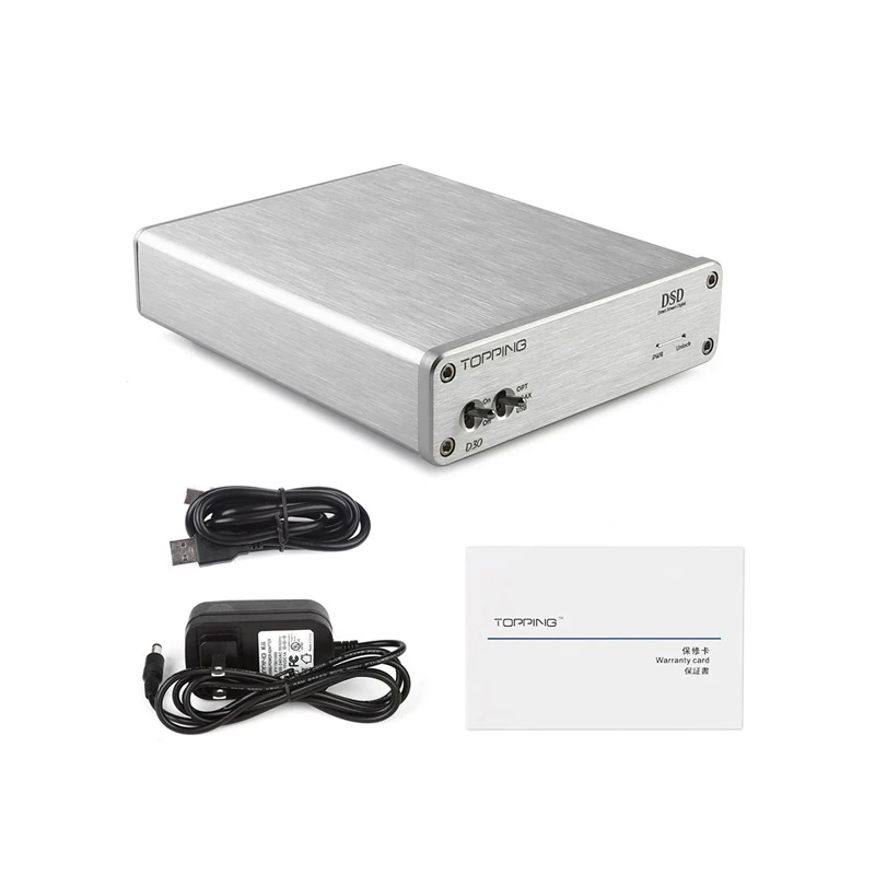 Topping D30 декодер HIFI Настольный DSD XMOS CS4398 24Bit 192 кГц декодер|Цифро-аналоговые