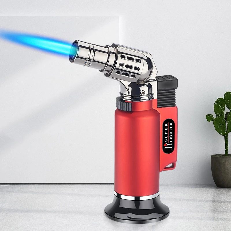 

Metal Windproof Turbo Gas Lighters Smoking Accessories Kitchen Cooking Jewelry Welding Cigarettes Lighters Gadgets For Men