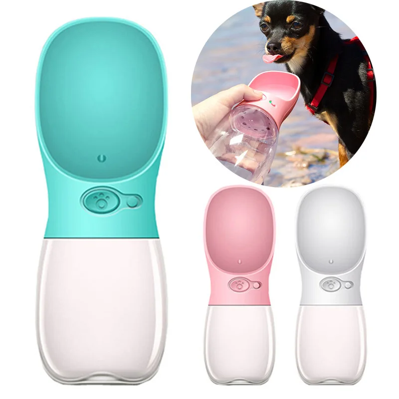 

Dog Food Water Feeder Drinking Bowl Drinking Puppy Outdoor Dispenser 350ml/550ml Pets Travel Water Bowl Pet Accessories