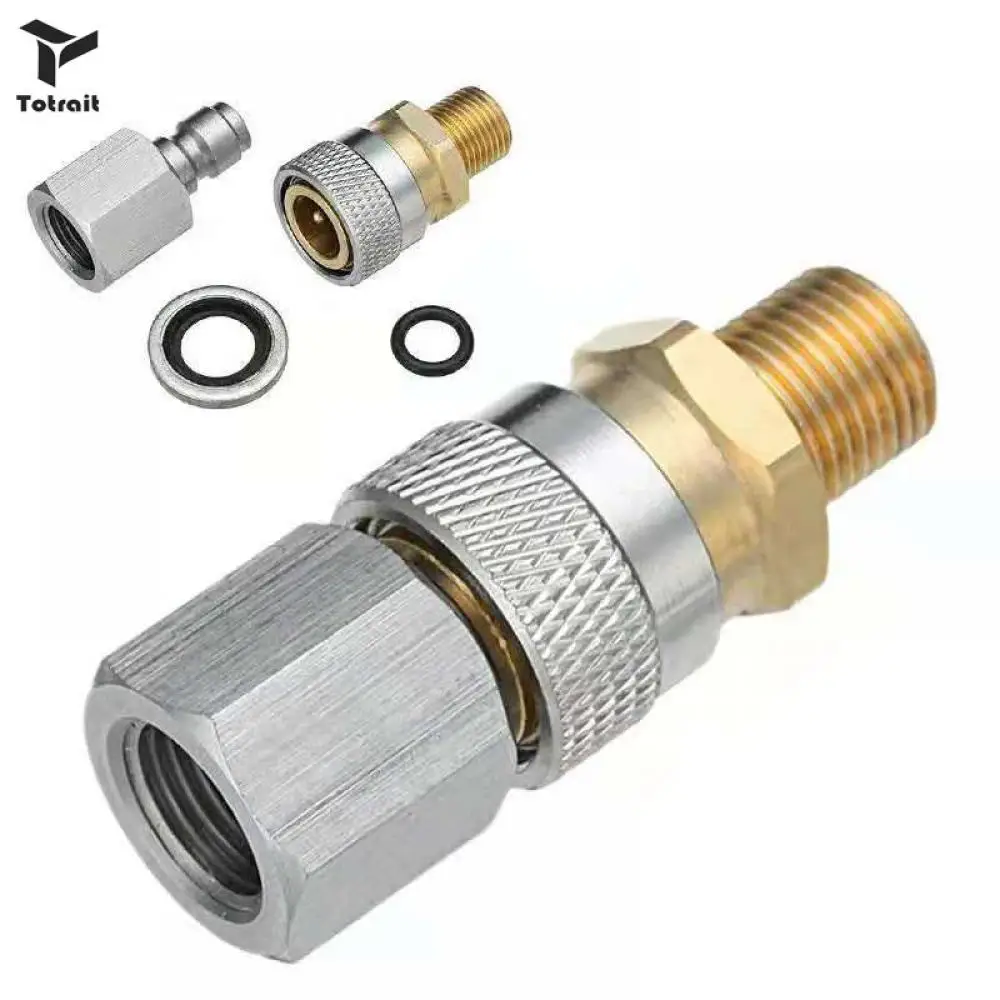 

Tactical Quick Releae Coupler Adapter Tools High Quality Coupler Socket 1/8BSP Air Tool Adapter Charging Hose Hunting Accessory
