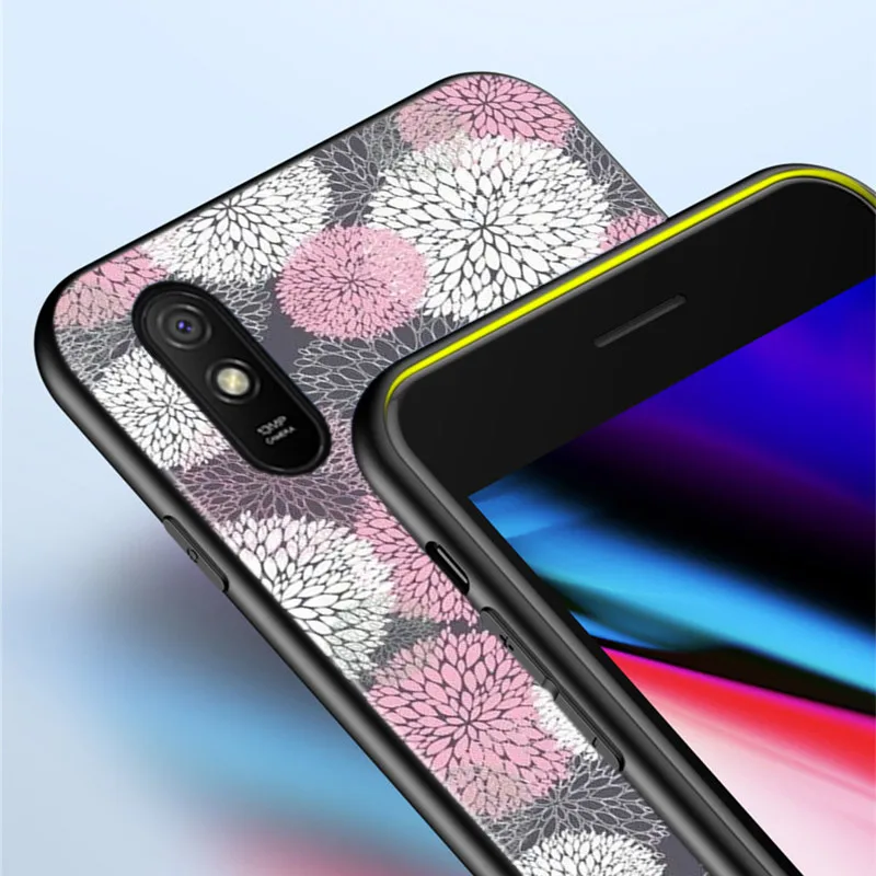 

Silicone Cover Circle Dot Pink Red For Xiaomi Redmi 10X 9 9T 9C 8 7 6 Pro 9AT 9A 8A 7A 6A S2 GO 5 5A 4X Plus Phone Case Shell