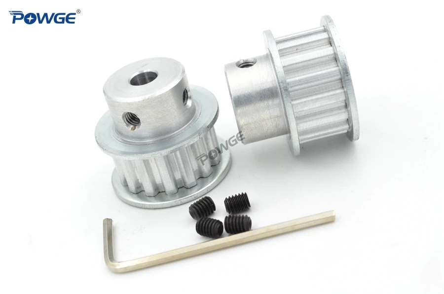POWGE 25 Teeth XL Timing Synchronous pulley Keyway Bore 8/10/12/14/15/16/17/18/19/20mm for Belt width 10mm GEAR 25teeth 25T |