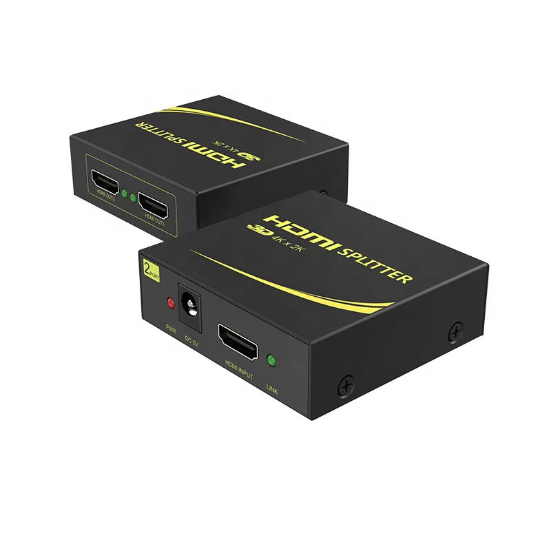 

Мини-разветвитель 1x2 HDMI поддерживает 4K 2K HD совместимый с HDMI 1,4 HDCP 1,4 HDMI разветвитель для компьютера PS3 PS4