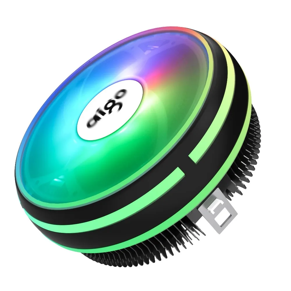 Darkflash Aigo кулер для процессора радиатор светодиодный радиатор AMD Intel тихий 3Pin PC cpu Охлаждающий радиатор вентилятора LGA/115X/775/AM3/AM4