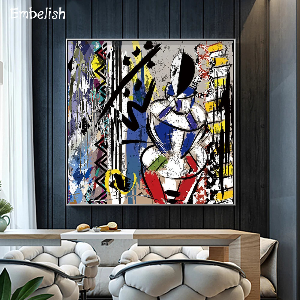 

1 Pieces Famous Abstract Artworks By Pissco Modern Home Decor Wall Art Posters For Living Room Pictures HD Canvas Oil Paintings