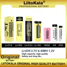 Аккумуляторная литиевая батарея Liitokala Lii-51S Lii-35S Lii-31S Lii-16C 3,7 V 18500 26650 18650 18350 AA AAA 1,2 V NiMH
