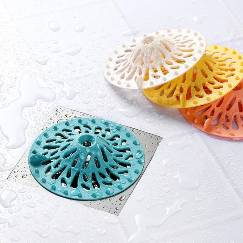 

Sink Filter Shower Drain Hair Catcher Stopper Bathroom Floor Drain Cover Universal Anti-clogging Household Kitchen Sink Strainer