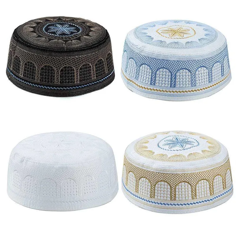 

Мужская мусульманская шляпа с вышивкой, 2021