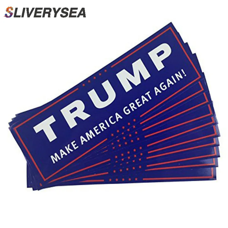10 шт. Дональд Трамп для президента 2020 наклейка на бампер кузова автомобиля
