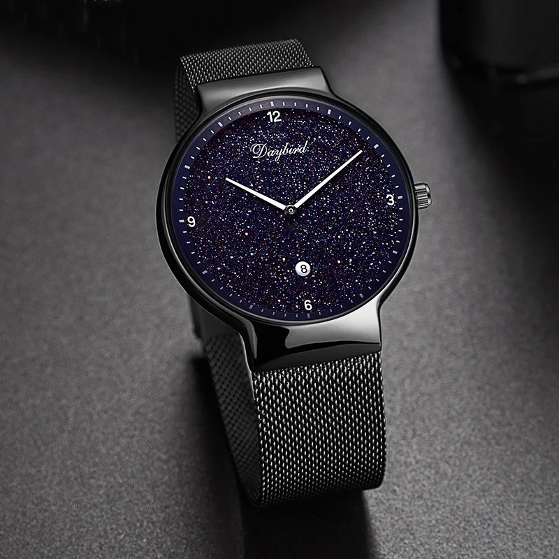 

Hot-selling starry sky watch men's watch stainless steel band fashion men's watch mens watches top brand luxury luxury watches
