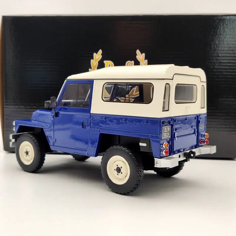 BOS 1:18 для L ~ R светильник весовой серии III 1973 синий и белый BOS382 модель из смолы |
