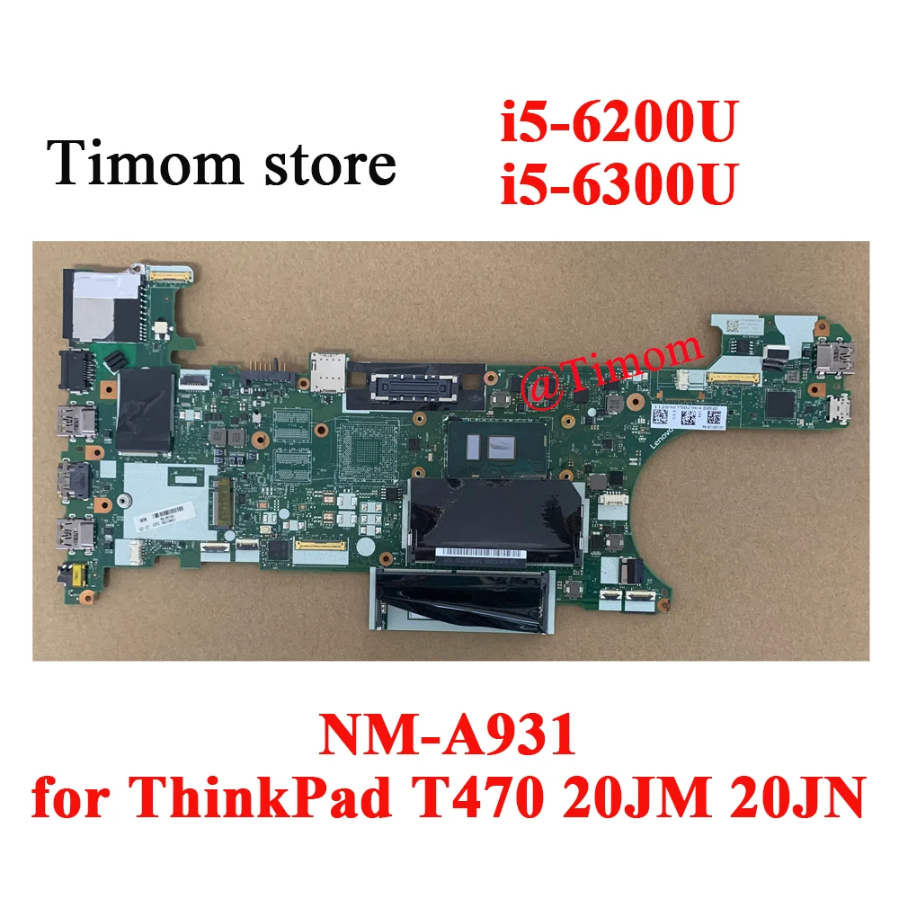 I5-6200U i5-6300U Встроенная Материнская плата 01HW527 00UR437 01HW539 01HW535 01HW536 01HW540 00UR446 для ThinkPad T470 20JM