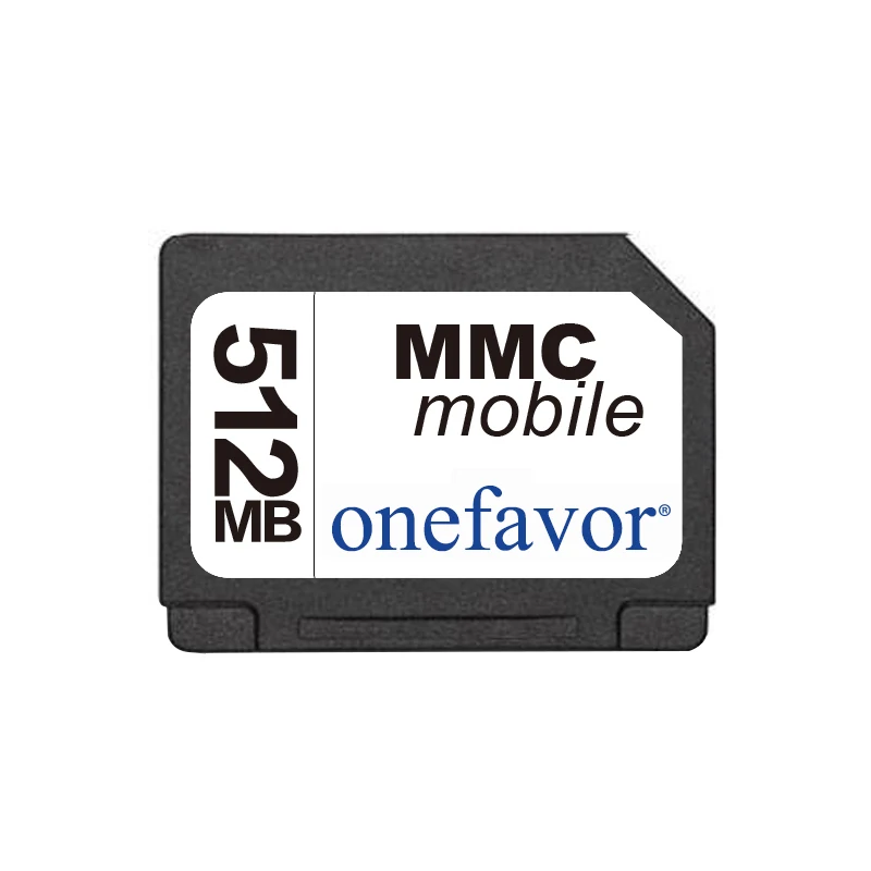 Цифровая карта onefavor MMC DV 10 шт./лот 512 МБ безопасная RS на 13 контактов с