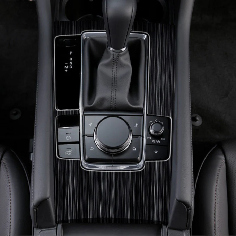 Нержавеющая сталь рамка для рычага переключения передач Панель коробка