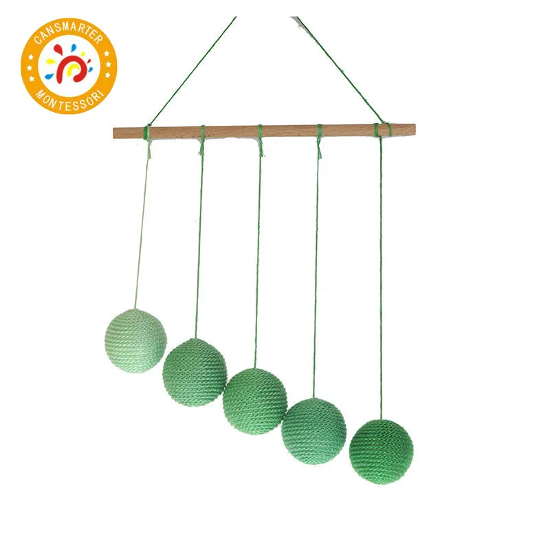 Монтессори детский Ранний Образовательный декор для кровати новый ребенок