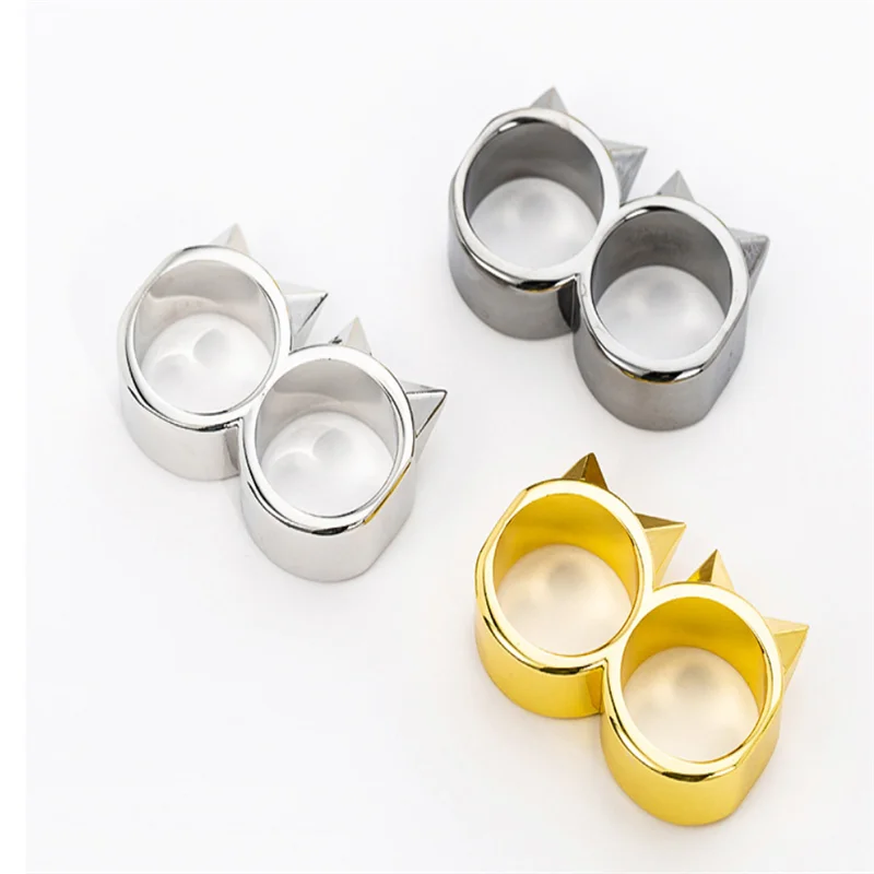 Уличное кольцо для самозащиты из цинкового сплава жесткое инструмент