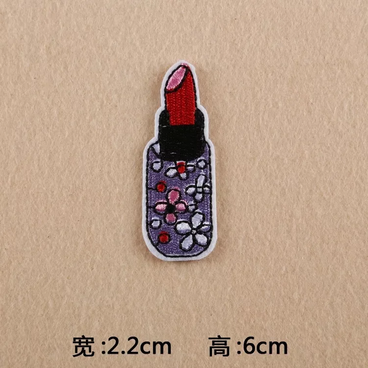 Забавная красивая форма губ на высоком каблуке зонтик вышитая одежда Сделай Сам