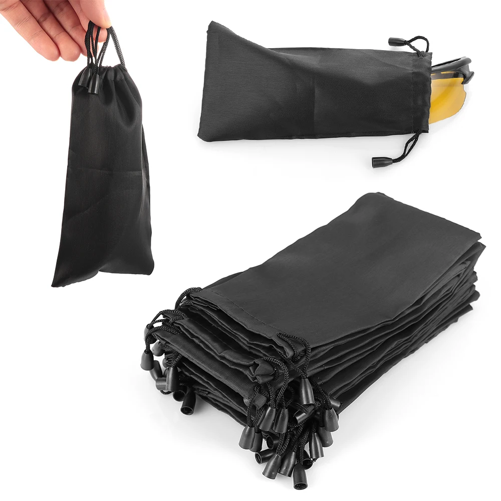 

5/10/pcs Soft Cloth Waterproof Sunglasses Bag Microfiber Dust Storage Pouch Glasses Carry Bag Portable Eyewear Case Container