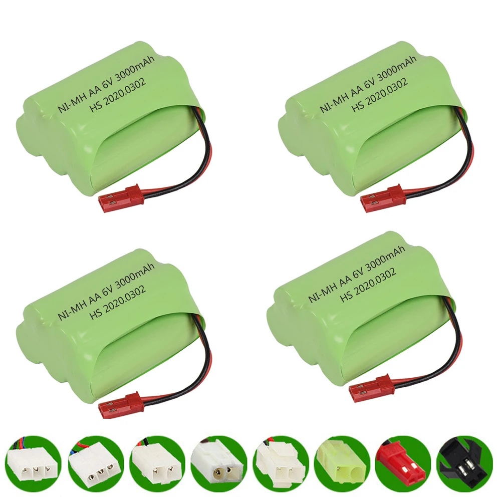 

3000mAh 6V AA Battery JST Plug for RC Toy Electric toy security facilities electric toy AA battery 6v battery group for RC toys