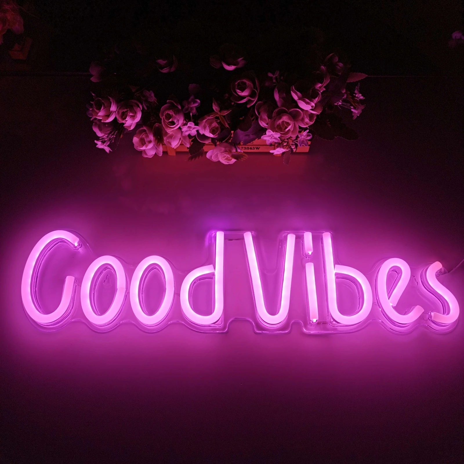 Неоновые высветильник Ки GoodVibes для декора лампа спальни пива бара паба отеля